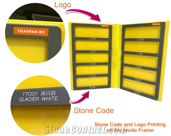Pocelain Tile And Quartz Sample Folder/Book