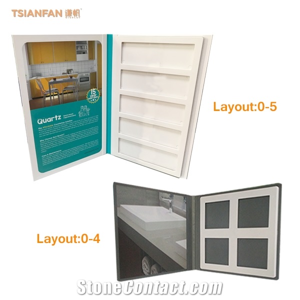Pocelain Tile And Quartz Sample Folder/Book