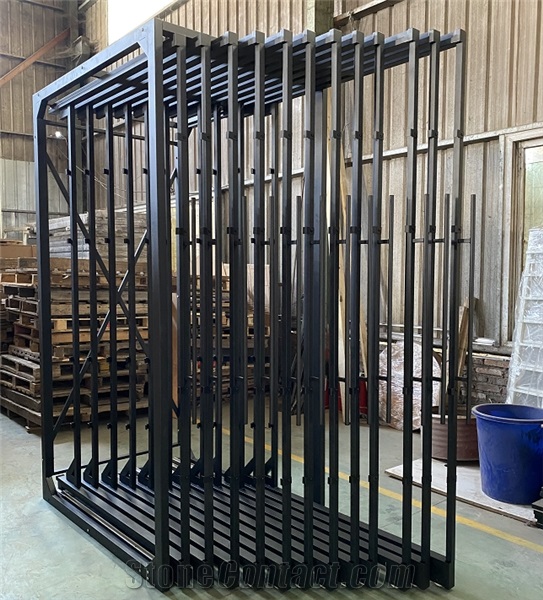 Porcelain Tile Slabs Sliding Display Stand