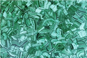 Green Malachite Semiprecious Stone