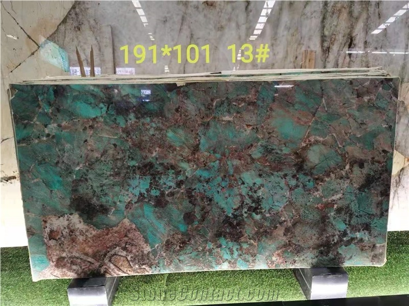 Brazil Amazon Green Quartzite Polished Slabs