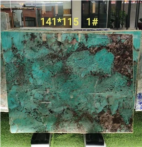 Brazil Amazon Green Quartzite Polished Slabs