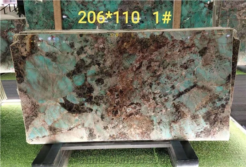 Brazil Amazon Green Quartzite Polished Slabs