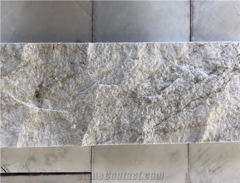 Calacatta Gold Marble Split Face Wall Stone