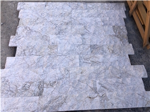Calacatta Gold Marble Split Face Wall Stone