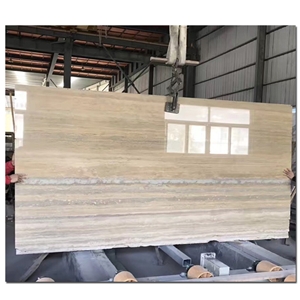 Italian Ocean Silver Blue Travertine Slab