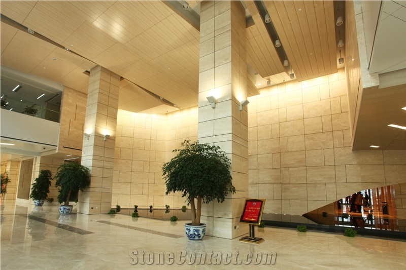 Ivory White Travertine Rome Travertine Tiles