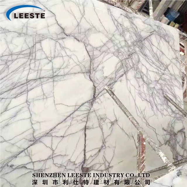 New York Marble Milas Lilac Marble Floor Tiles