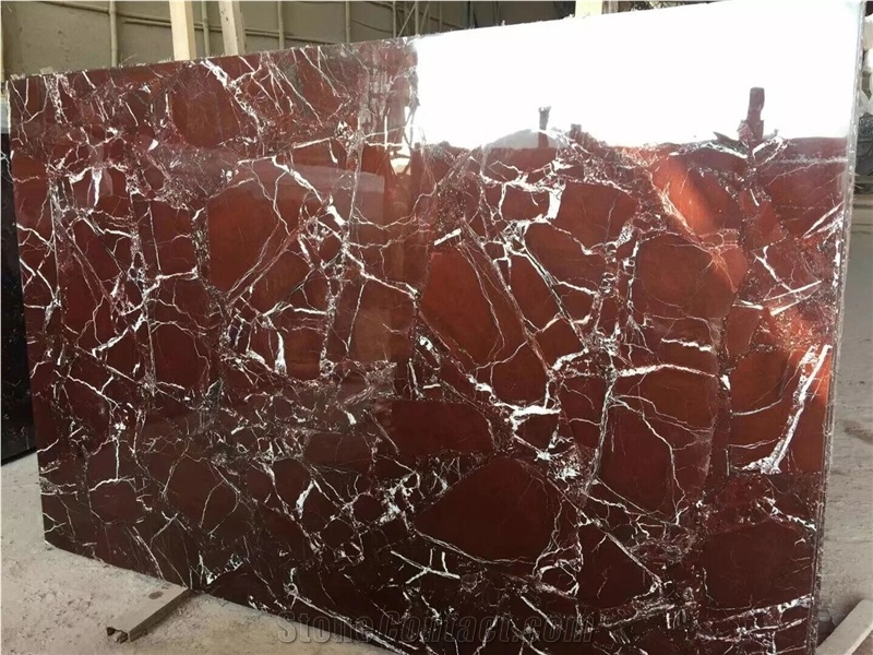 Rosso Levanto Red Marble Tiles