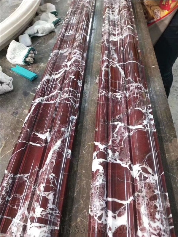 Rosso Levanto Red Marble Tiles