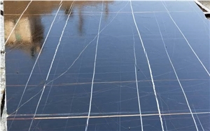 Sahara Noir Noir Aziza Laurent Black Marble Slab