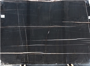 Sahara Noir Noir Aziza Laurent Black Marble Slab