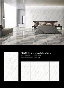 White Marble Porcelain Tile Sintered Stone Slabs