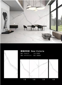 White Marble Porcelain Tile Sintered Stone Slabs