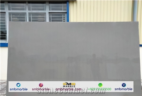 Grey Quartz Slabs, Pakistani Stone