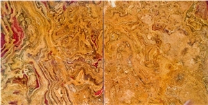 Pakistani Multi Color Onyx Slabs & Tiles