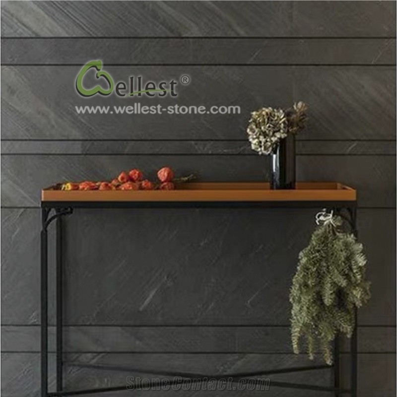 Black Rain Natural Ultra Thin Stone Veneer