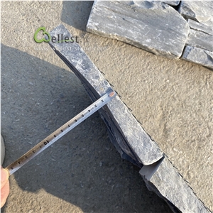 Black Slate Wall Panel Stone , Ledge Stone
