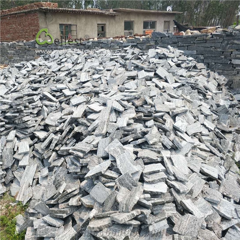 Landscape Grey Loose Stone Random Tile and Corner