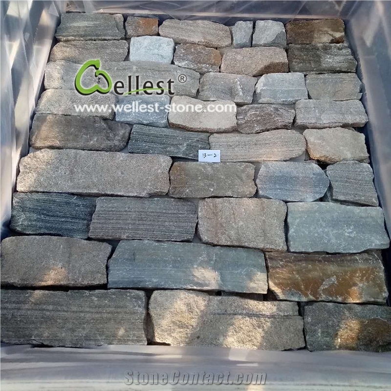 Random Loose Natural Stone ,Grey Blue Loose Stone