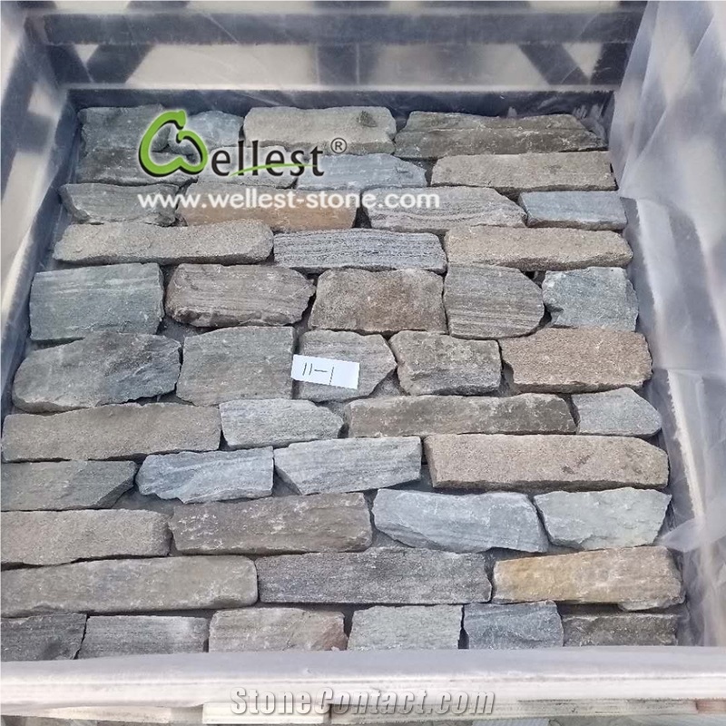 Random Loose Natural Stone ,Grey Blue Loose Stone