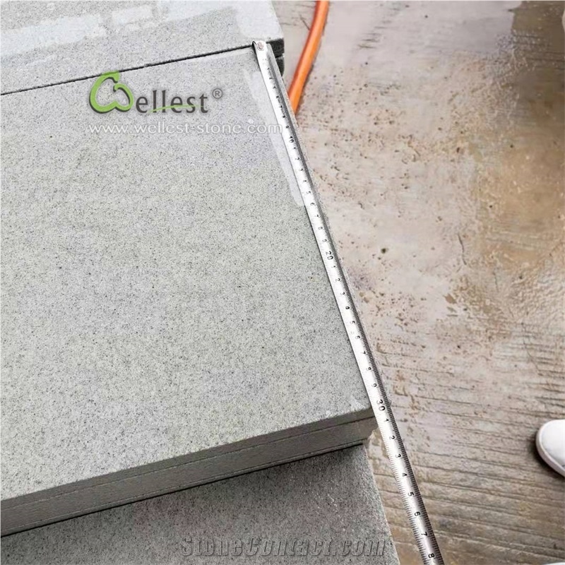 White Sandstone Paver and Coping for Swimming Pool
