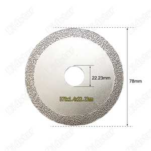 Diamond Brazing Saw Blades Small Cutting Disc