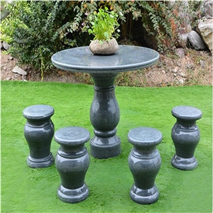 Grey Granite Polished Round Restaurant Table Top Grey Granite Polished Round Restaurant Table Top