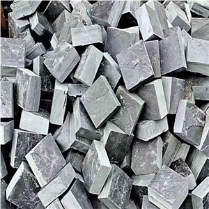 Outdoor Pathway Stones Grey Slate Pavers Cubestone