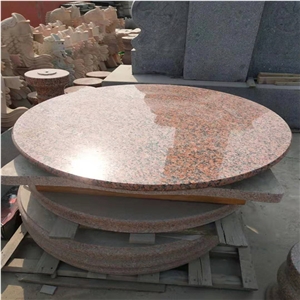 Red Stone Dining Tables Garden Red Tables Set