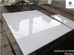 Beautiful Diamond White Marble Stairs Steps