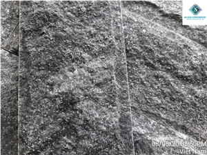 Black Mushroom Face Marble for Wall Decoration
