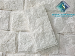 Milky White Mushroom Marble Size 10x20x1,5cm