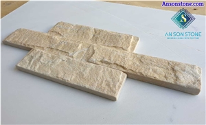 Mushroomed Marble Wall Cladding