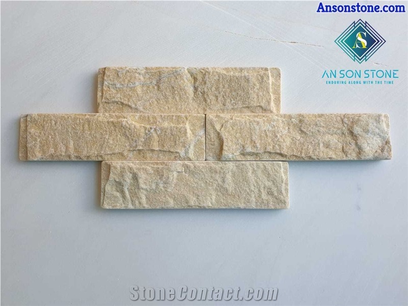Mushroomed Marble Wall Cladding