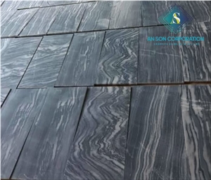 Polishing Tiger Veins Marble Tiles