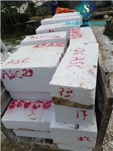 White Marble Blocks