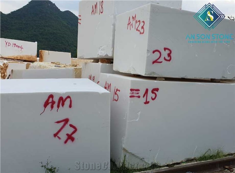 White Marble Blocks