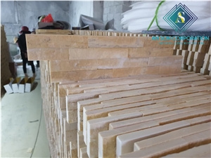 White Marble Combination Wall Panel Stone Veneer, Cultured Stone