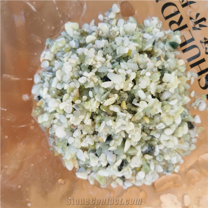 Green Pebbles Stone