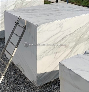 Italy Calacatta White Marble Steps