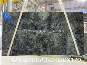 Labradoraite Blue Granite Desk