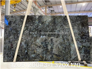 Labradoraite Blue Granite Desk