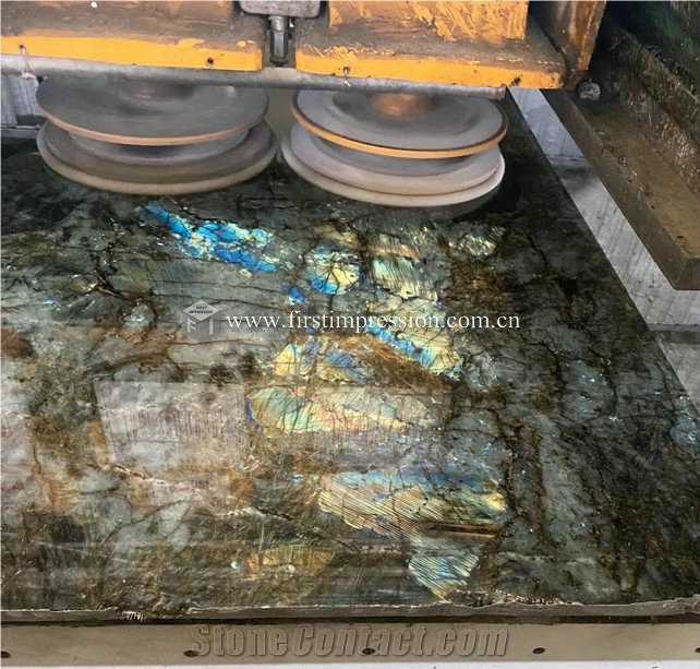 Luxury Labradorite Blue Granite Slabs,Tiles