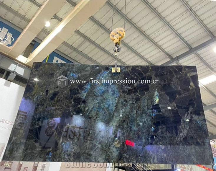Luxury Labradorite Blue Granite Slabs,Tiles
