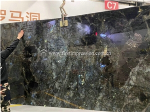 Luxury Labradorite Blue Granite Slabs,Tiles