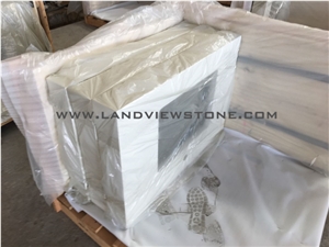 Pure White Quartz Custom Vanity Top Prefabtop