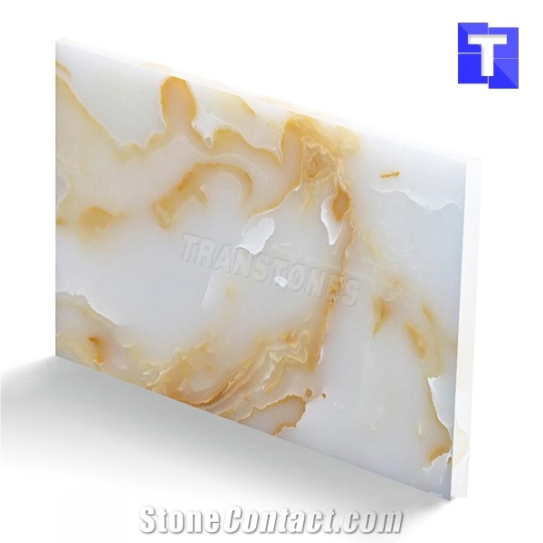 Alabaster Sheet for Wall Decors,Artificial Onyx Tile