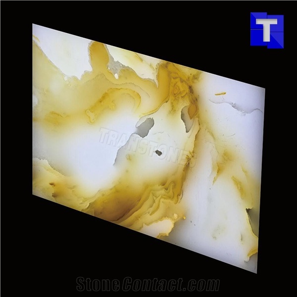 Alabaster Sheet for Wall Decors,Artificial Onyx Tile