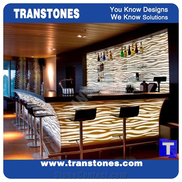 Artificial Marble Bar Tops,Reception Desk